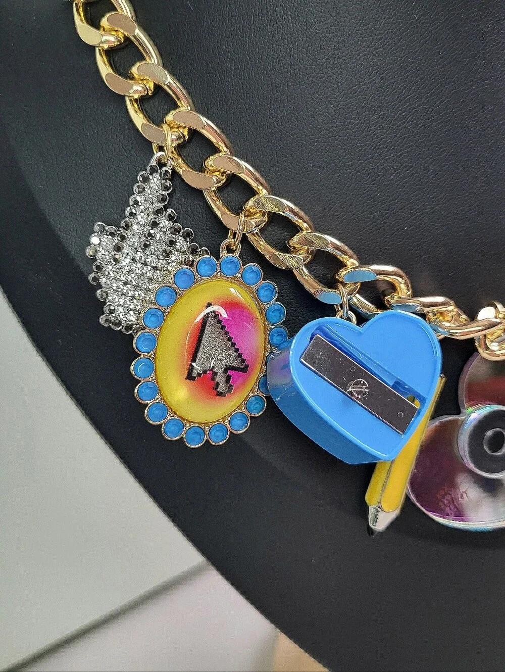 Betsey Johnson Back To School Teacher Necklace And Bracelet Set.